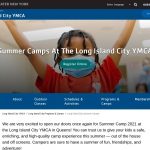 Long Island City YMCAでの幼児サマーデイキャンプ (2021年)