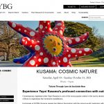 草間彌生の展覧会 "KUSAMA: Cosmic Nature" @ NY Botanic Garden (4/10/2021 - 10/31/2021)